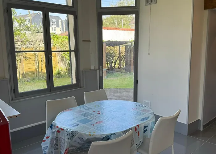 Grand 3p Avec Jardin, Proche Centre, Calme - - Fr-1-487-367 * Cabourg